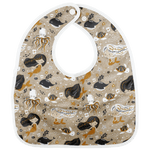 Texas Tushies Premium Baby Bib with Water Resistant Design for Easy Mealtime Cleanup - Baby & Toddler Flip Bib