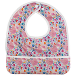 Texas Tushies Premium Baby Bib with Water Resistant Design for Easy Mealtime Cleanup - Baby & Toddler Flip Bib
