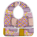 Texas Tushies Premium Baby Bib with Water Resistant Design for Easy Mealtime Cleanup - Baby & Toddler Flip Bib