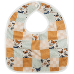 Texas Tushies Premium Baby Bib with Water Resistant Design for Easy Mealtime Cleanup - Baby & Toddler Flip Bib