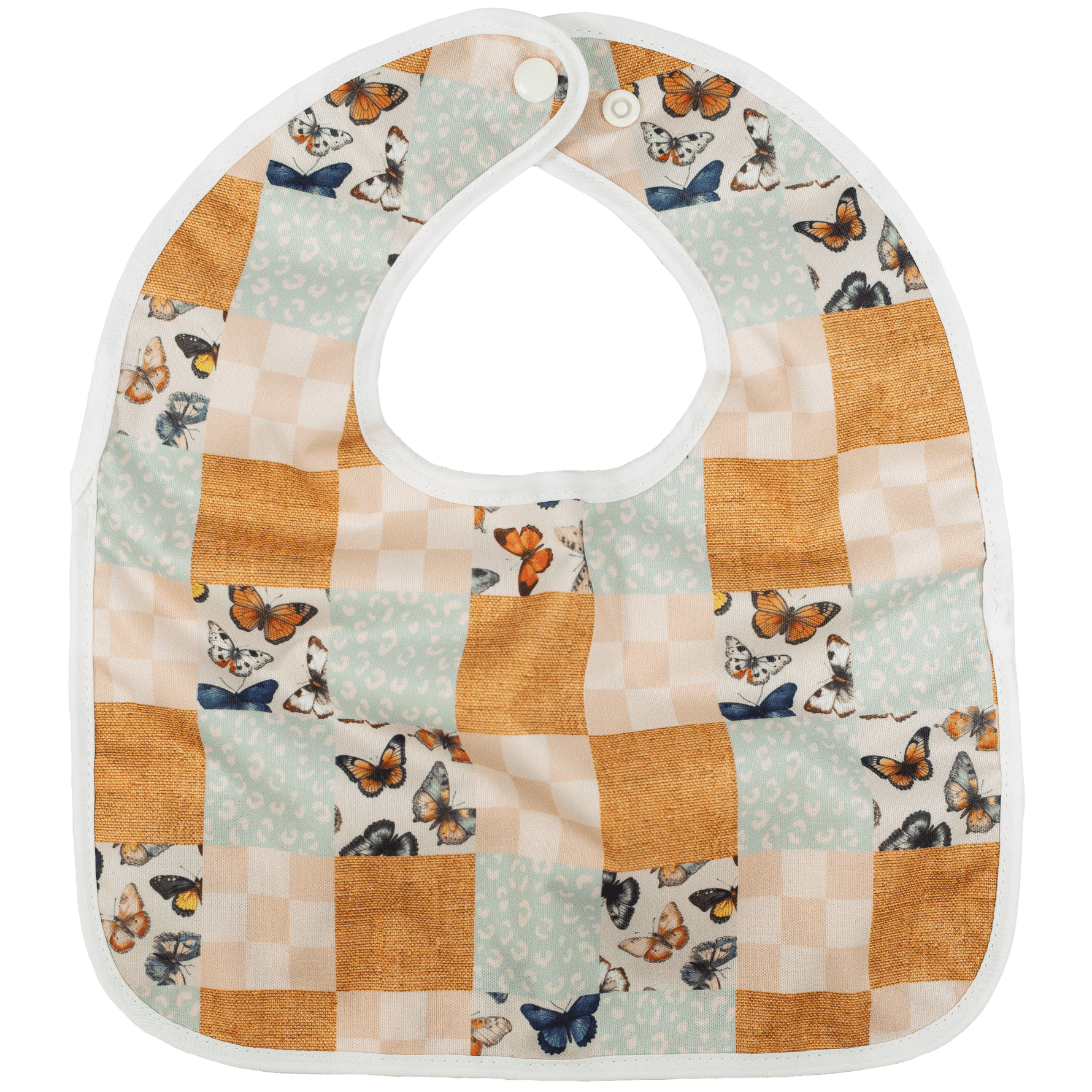 Texas Tushies Premium Baby Bib with Water Resistant Design for Easy Mealtime Cleanup - Baby & Toddler Flip Bib