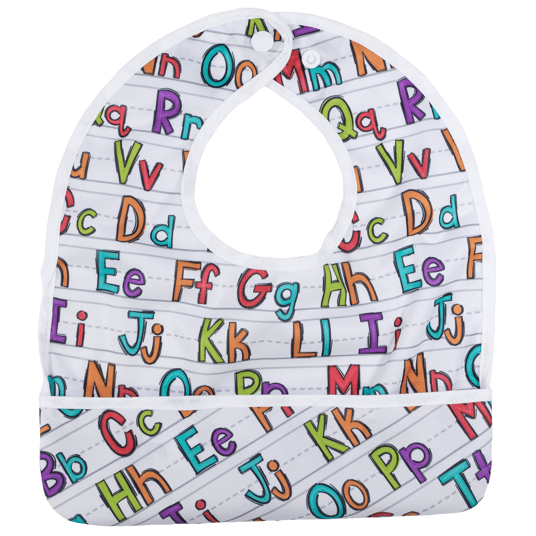 Texas Tushies Premium Baby Bib with Water Resistant Design for Easy Mealtime Cleanup - Baby & Toddler Flip Bib