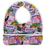 Texas Tushies Premium Baby Bib with Water Resistant Design for Easy Mealtime Cleanup - Baby & Toddler Flip Bib