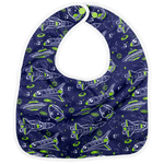 Texas Tushies Premium Baby Bib with Water Resistant Design for Easy Mealtime Cleanup - Baby & Toddler Flip Bib