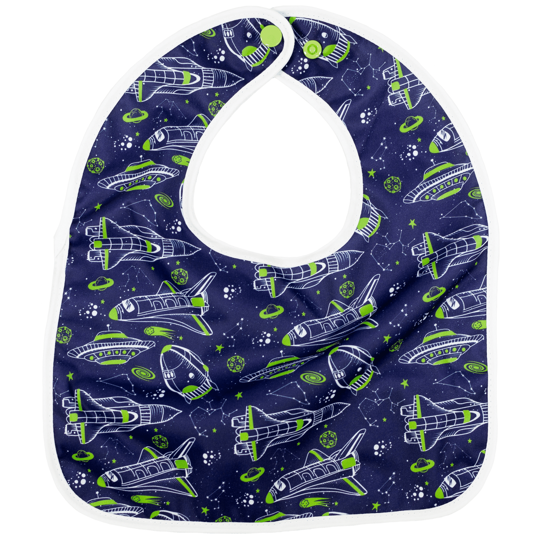 Texas Tushies Premium Baby Bib with Water Resistant Design for Easy Mealtime Cleanup - Baby & Toddler Flip Bib