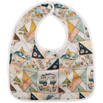 Texas Tushies Premium Baby Bib with Water Resistant Design for Easy Mealtime Cleanup - Baby & Toddler Flip Bib