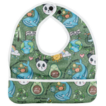 Texas Tushies Premium Baby Bib with Water Resistant Design for Easy Mealtime Cleanup - Baby & Toddler Flip Bib