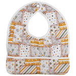Texas Tushies Premium Baby Bib with Water Resistant Design for Easy Mealtime Cleanup - Baby & Toddler Flip Bib