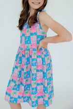 Mila & Rose ® Flock Star Ruffle Cross Back Dress - 