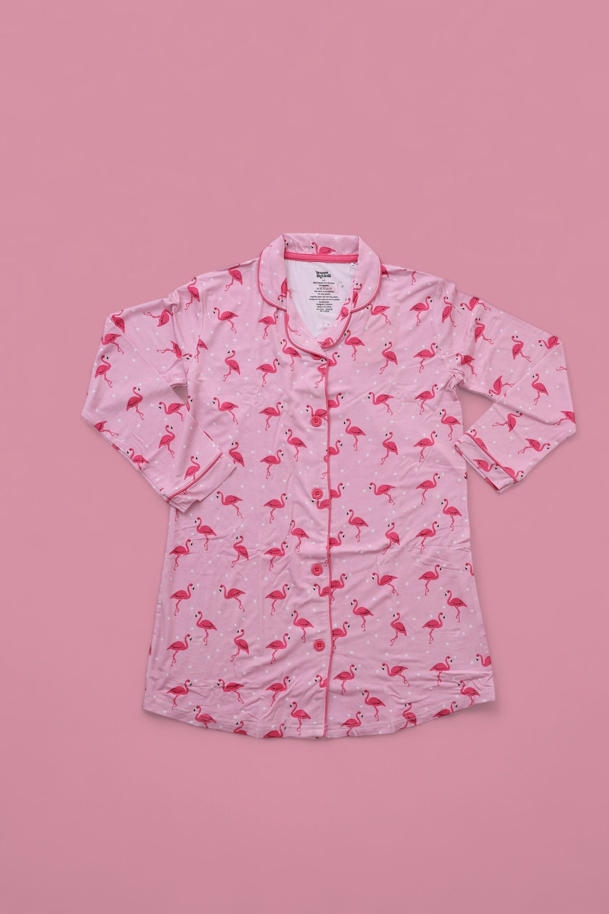 DREAM BIG LITTLE CO FLOCKING FLAMINGOS GIRL'S DREAM GOWNEveretts Place