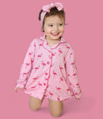 DREAM BIG LITTLE CO FLOCKING FLAMINGOS GIRL'S DREAM GOWNEveretts Place