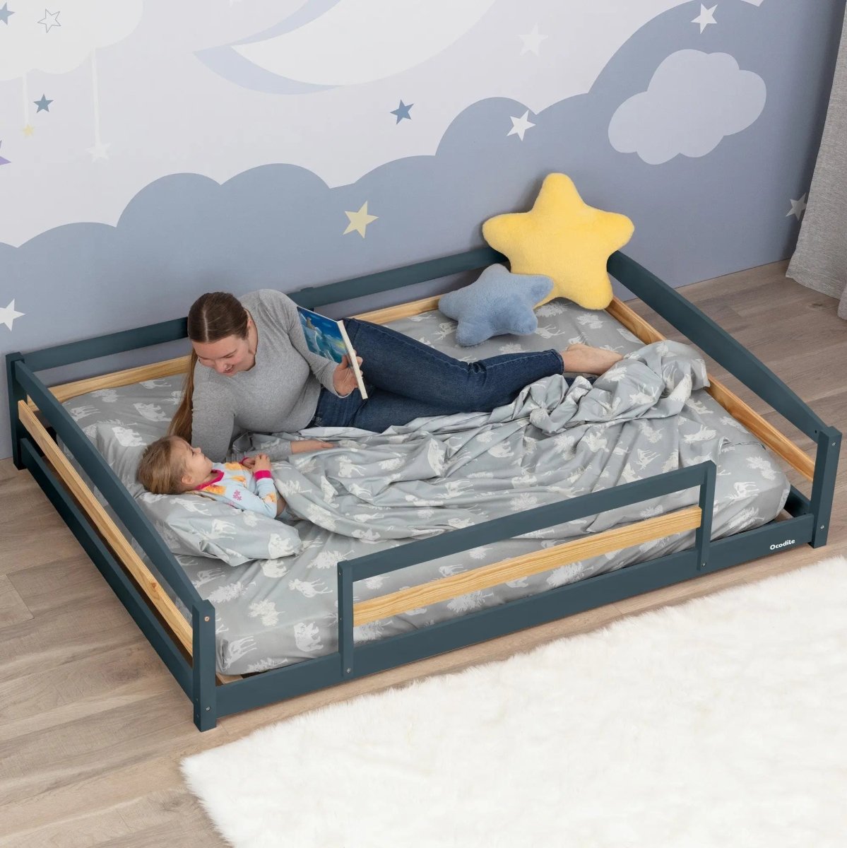 Ocodile.com Floor Bed - Full Size - 