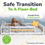 Ocodile.com Floor Bed - Twin Size - 