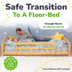 Ocodile.com Floor Bed - Twin Size - 