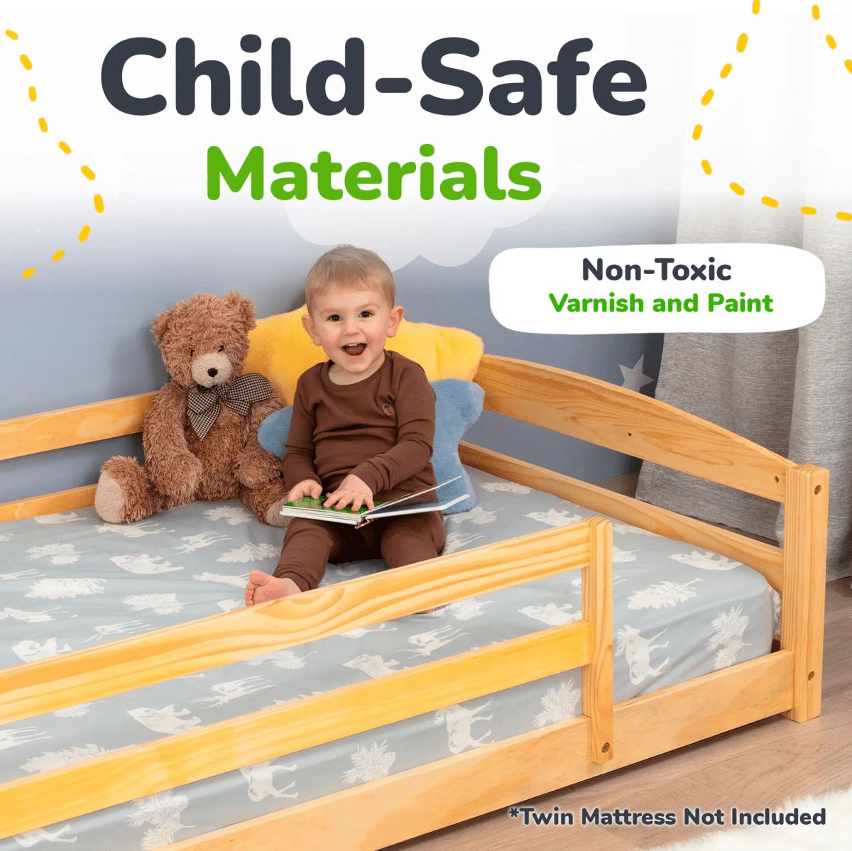 Ocodile.com Floor Bed - Twin Size - 