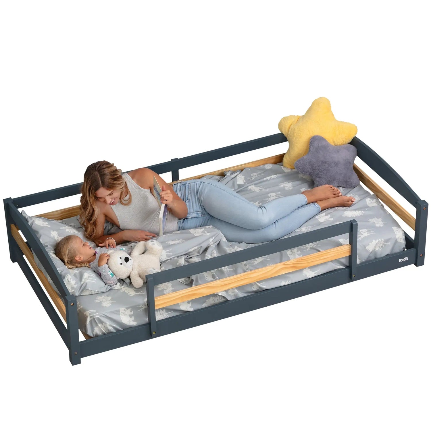 Ocodile.com Floor Bed - Twin Size - 