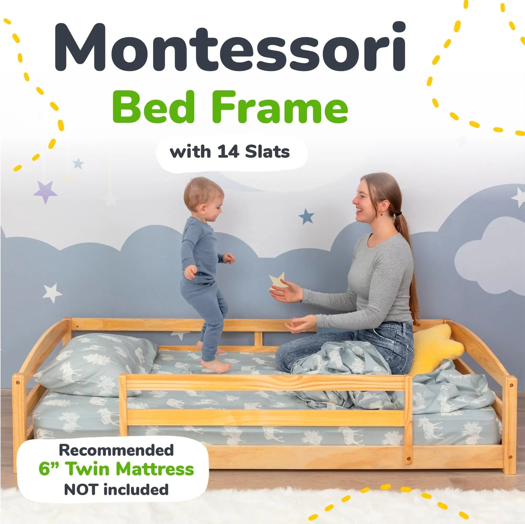 Ocodile.com Floor Bed - Twin Size - 