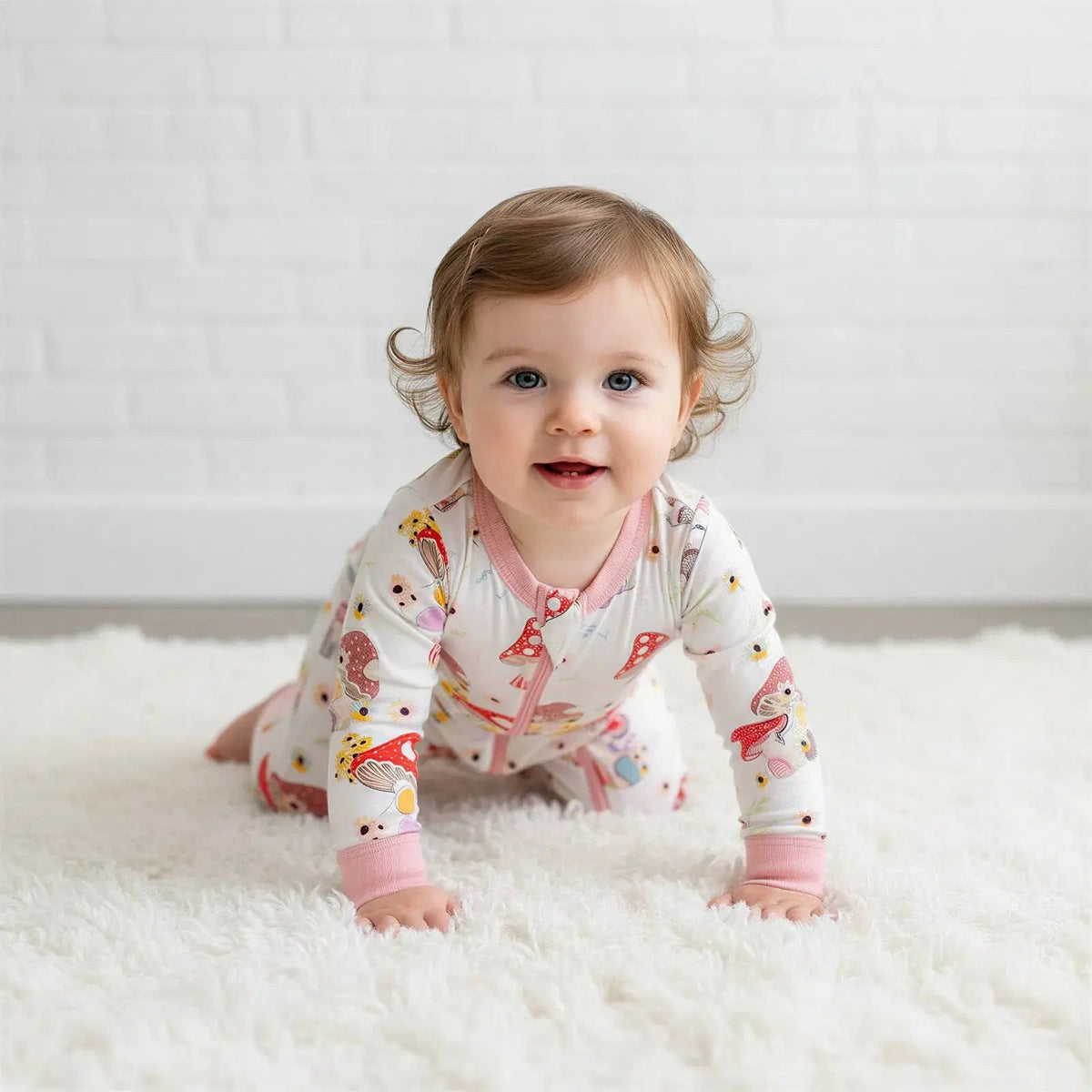 Bestaroo Flora Shrooms Convertible Coverall Bamboo Viscose Bestaroo - 