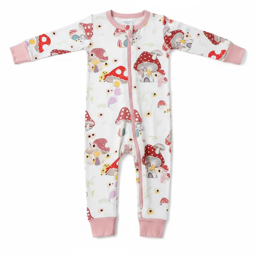 Bestaroo Flora Shrooms Convertible Coverall Bamboo Viscose Bestaroo - 