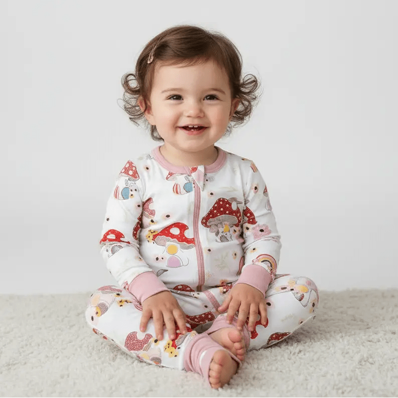 Bestaroo Flora Shrooms Convertible Coverall Bamboo Viscose Bestaroo - 