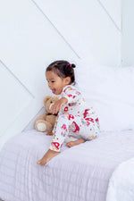 Bestaroo Flora Shrooms Pajama Set For Kids Silky Soft Bamboo - 