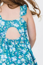 Mila & Rose ® Floral Breeze Ruffle Maxi Dress - 