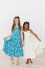 Mila & Rose ® Floral Breeze Ruffle Maxi Dress - 