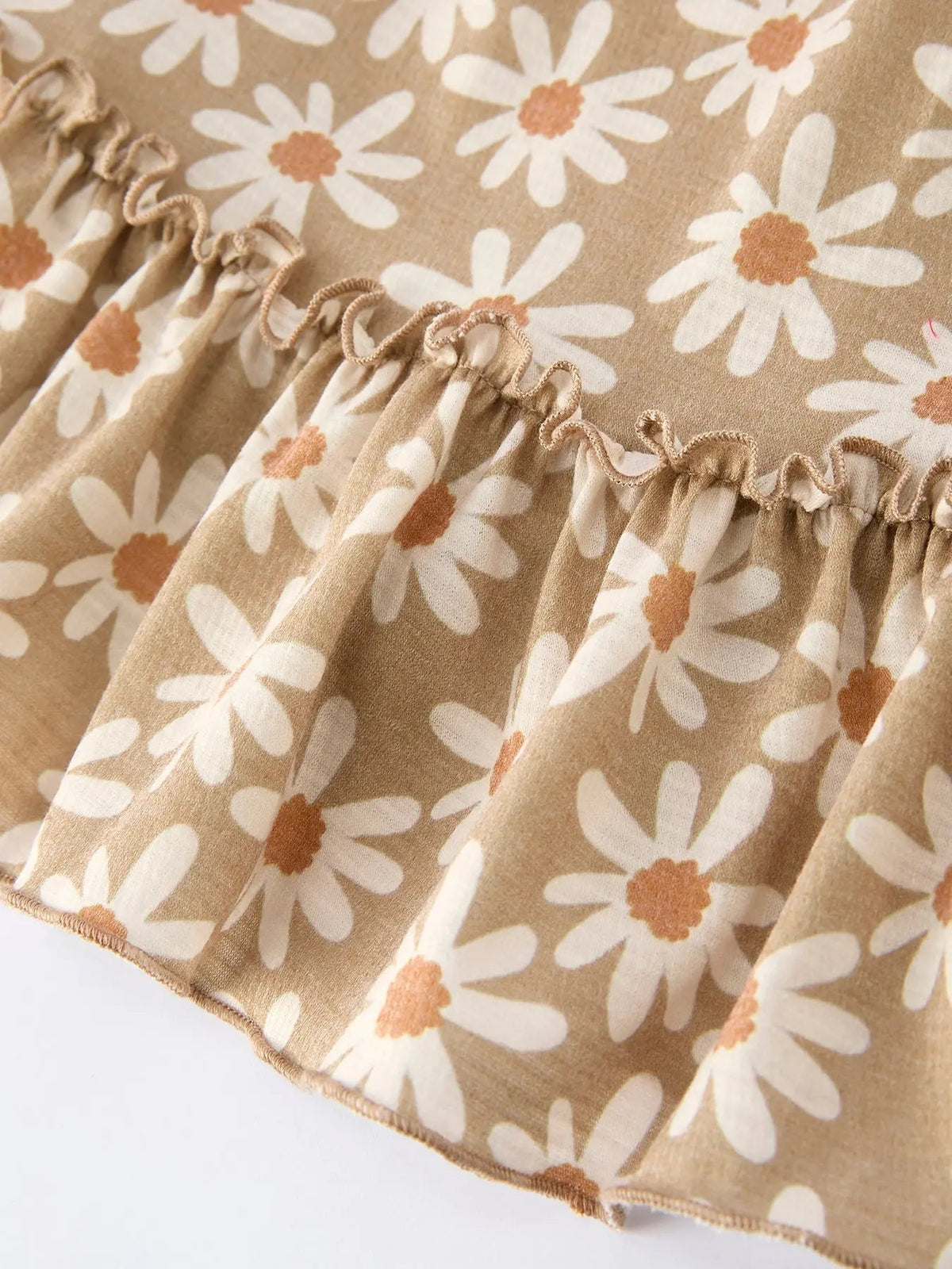 Floral Daisy Girl Spaghetti Strap Dress Rylee Faith Designs 