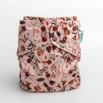 Kinder Cloth Diaper Co. Floral: Essentials Pocket Cloth Diaper with Athletic Wicking Jersey, Grows with your Baby -