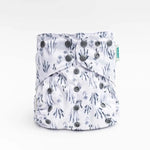 Kinder Cloth Diaper Co. Floral: Essentials Pocket Cloth Diaper with Athletic Wicking Jersey, Grows with your Baby -