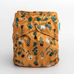 Kinder Cloth Diaper Co. Floral: Essentials Pocket Cloth Diaper with Athletic Wicking Jersey, Grows with your Baby -