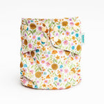 Kinder Cloth Diaper Co. Animals and Insects: Essentials Pocket Cloth Diaper with Athletic Wicking Jersey,