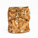 Kinder Cloth Diaper Co. Floral: Essentials Pocket Cloth Diaper with Athletic Wicking Jersey, Grows with your Baby -