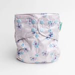 Kinder Cloth Diaper Co. Floral: Essentials Pocket Cloth Diaper with Athletic Wicking Jersey, Grows with your Baby -