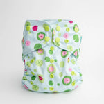 Kinder Cloth Diaper Co. Floral: Essentials Pocket Cloth Diaper with Athletic Wicking Jersey, Grows with your Baby -
