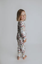Three Little Tots Floral Girls Kids Pajamas - 