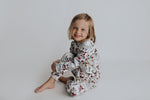 Three Little Tots Floral Girls Kids Pajamas - 
