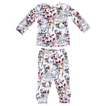 Three Little Tots Floral Girls Kids Pajamas - 