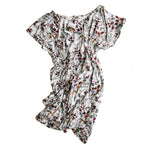 Three Little Tots Floral Mommy Labor and Delivery Nursing Hospital Gown - 