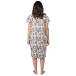 Three Little Tots Floral Mommy Labor and Delivery Nursing Hospital Gown - 