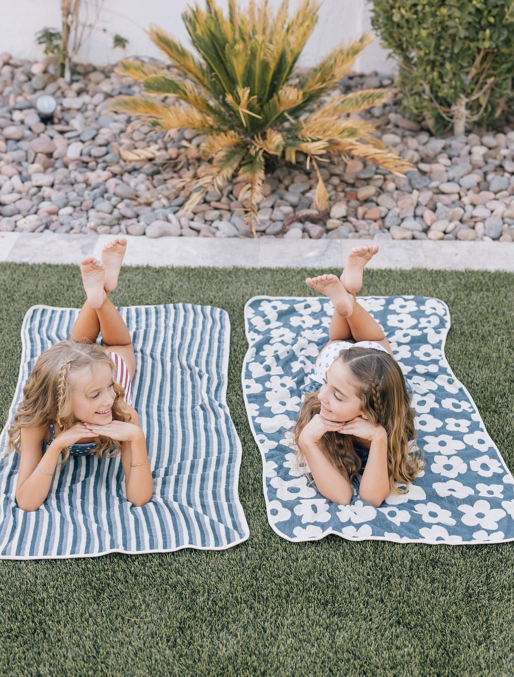 Mebie Baby Floral Organic Cotton Beach Towel - 