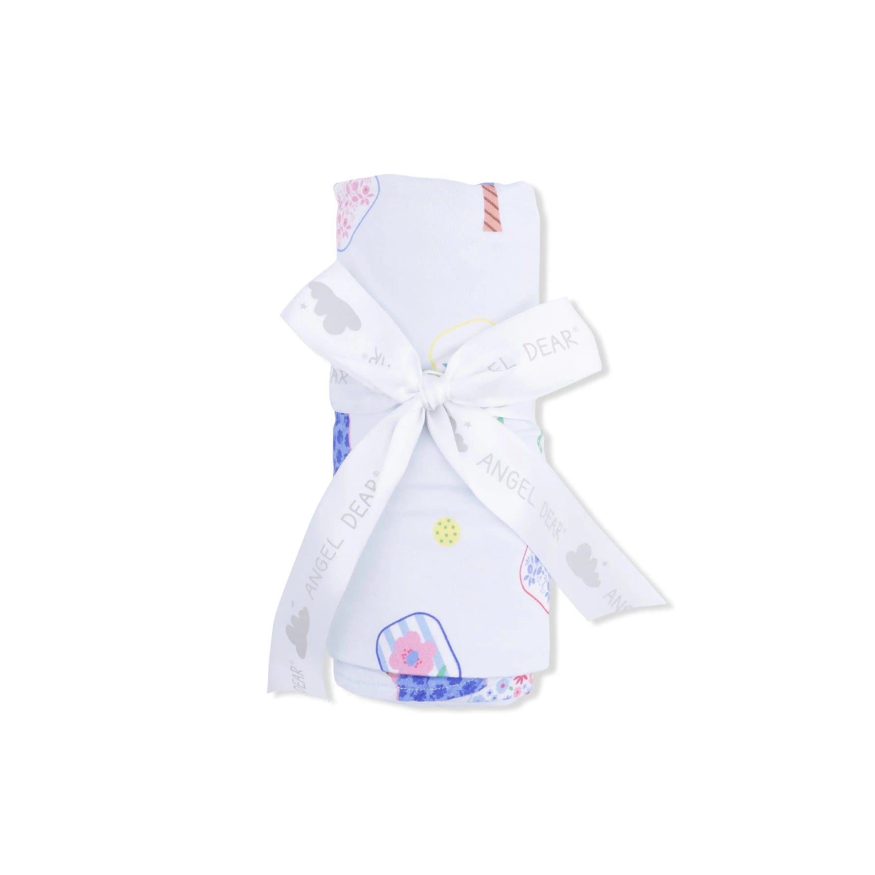 Angel Dear Floral Pickleball - Swaddle Blanket - 