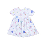 Angel Dear Floral Pickleball - Twirly Dress with Cartwheel Short - 