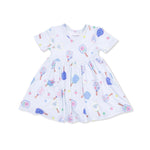 Angel Dear Floral Pickleball - Twirly Dress with Cartwheel Short - 