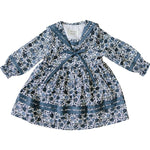 Mebie Baby Floral Sailor Dress - 