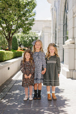 Mebie Baby Floral Sailor Dress - 