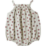 Mebie Baby Floral Tank Bubble Romper For Baby Cotton Spandex Lightweight - 