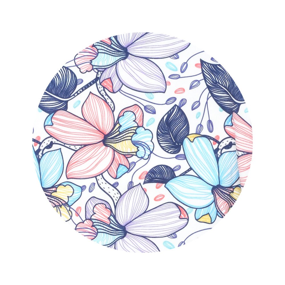 Three Little Tots Flower Bloom Knotted Headband Bow - 