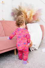 Flower Confetti Convertible Coverall by Bestaroo
