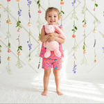 Flower Confetti Flutter Tank & Shorts by Bestaroo